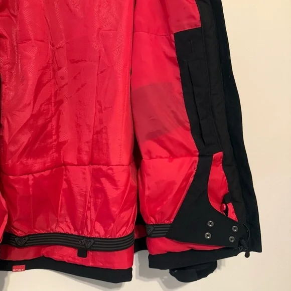 Roxy Vintage Y2K Black Pink Ski Snow Women’s Jacket - Picture 11 of 12